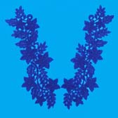 Páros csipke rátét - #66 BLUE